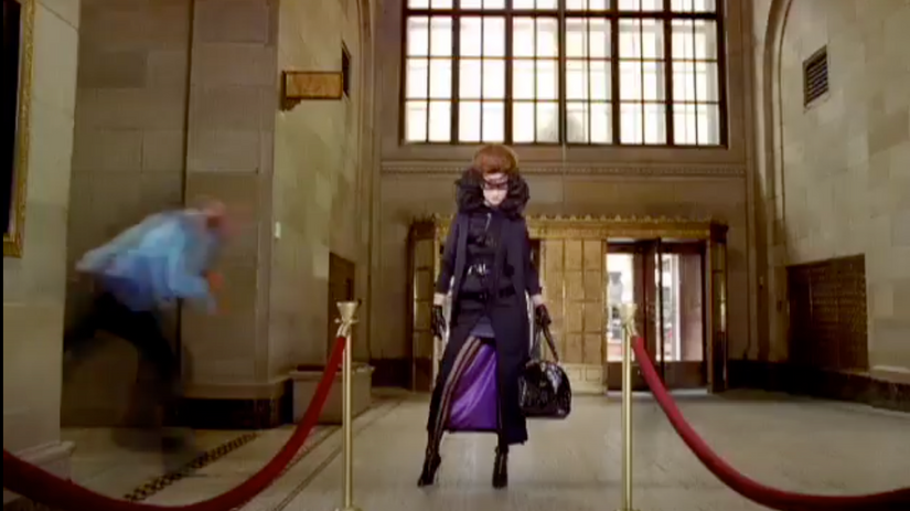 Pub Reitman's "Haute Couture - Banque" / Ce que j'ai fait: créatrice des costumes, coordination des tenues, assistante costumière;